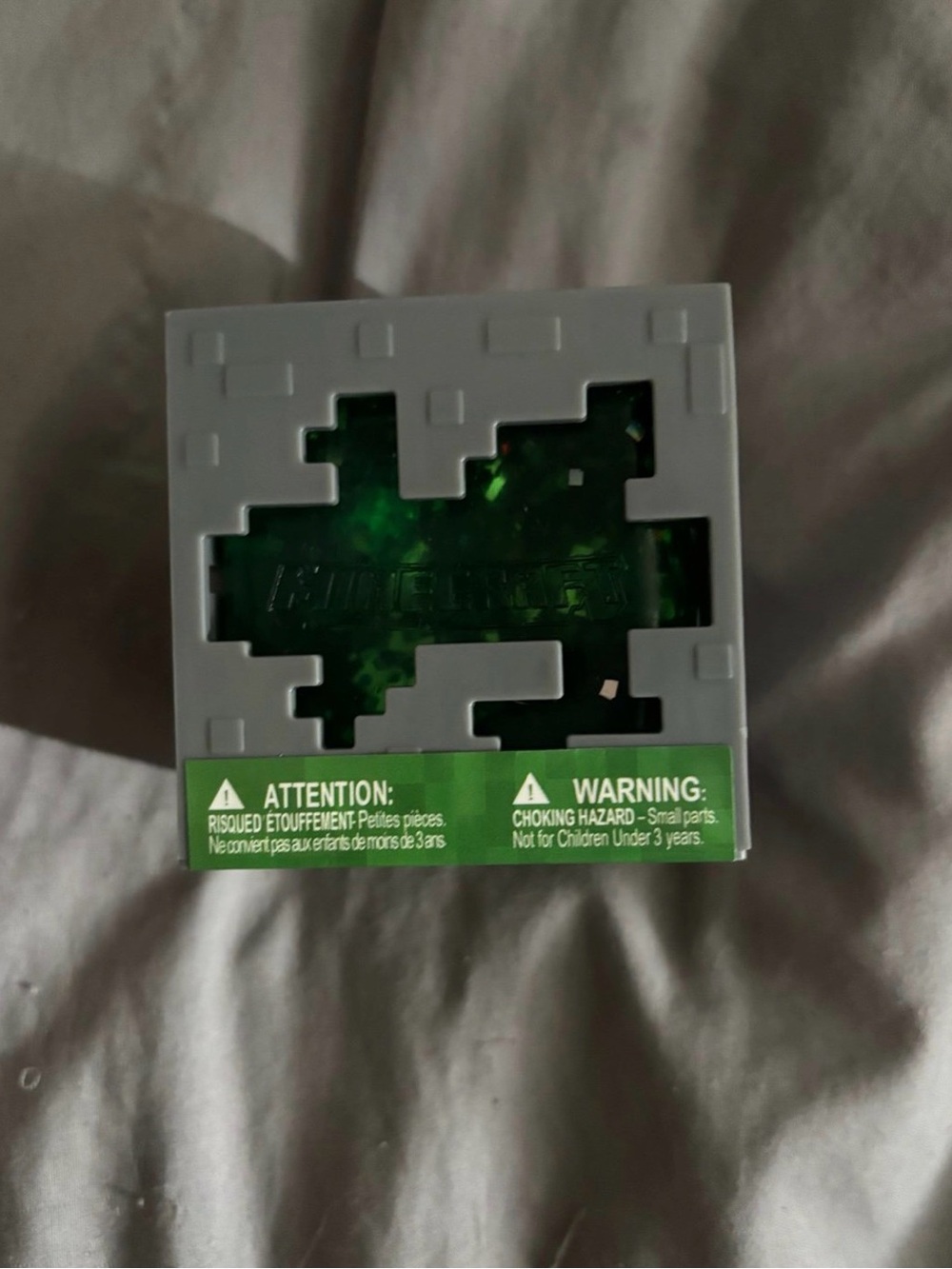 Green Minecraft squishy cube